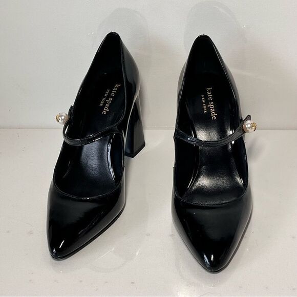 kate spade new york Maren Patent Leather Mary Jane Pumps - Picture 3 of 7
